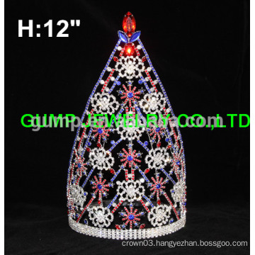 rhinestone pageant tiara